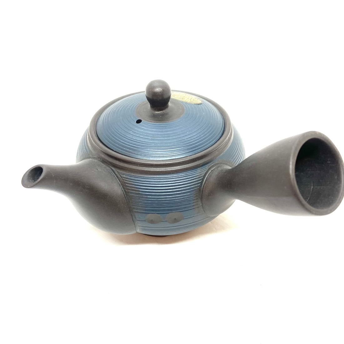 Kyusu Japanese Teapot - Blue chiseled - 260ml  - #527