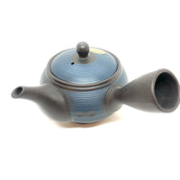 Kyusu Japanese Teapot - Blue chiseled - 260ml - #527