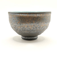Matcha Bowl - Teal Meteorite - #4175