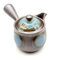 Kyusu Japanese Teapot - Banko Ware with Light Blue - 290ml #705