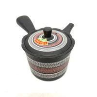 Kyusu Japanese Teapot - Chattered Bands - 200ml - #739