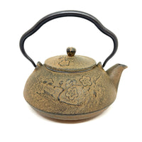 Cast Iron Teapot - Ume no Hana - Brown - 500ml - 888