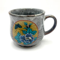 Japanese Tea Cup - Peony Mug - 826