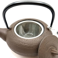 Cast Iron Teapot - Mini Wabi Sabi Brown - 300ml - #12022