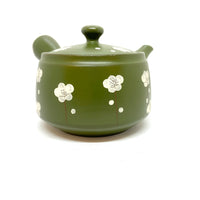 Kyusu Japanese Teapot - Green Ume no Hana - 250ml - #806