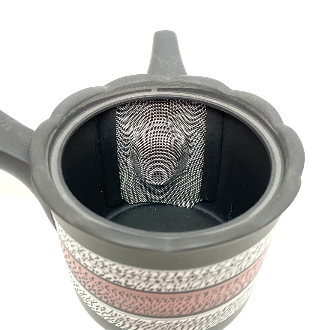 Kyusu Japanese Teapot - Chattered Bands - 200ml - #739