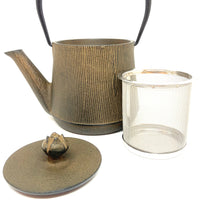 Cast Iron Teapot - 777 Mokume - Brown - 600ml