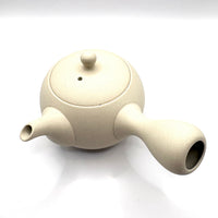 Kyusu Japanese Teapot - White Marugata - 200 ml - #207