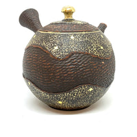 Kyusu Japanese Teapot - Kuroibushi Kinpaku by Yoshiki- #153 450ml