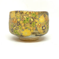Matcha Bowl - Golden Floral - 863