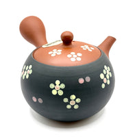 Kyusu Japanese Teapot - Plum Flowers - 170ml- #3010