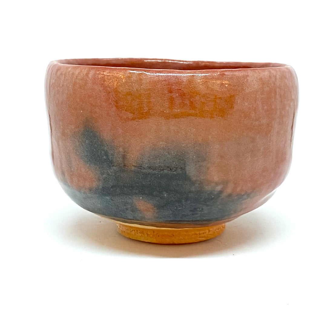 Matcha Bowl  - Aka raku - #201