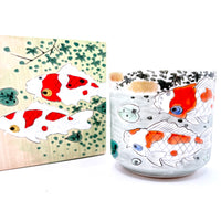 Japanese Tea Cup - Koi Swimming- 118-07