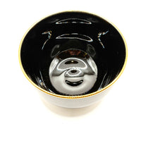 Matcha Bowl - Black and Gold - #4173