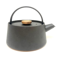 Tetsubin - Wood Knob - Black - 1 L - #8638