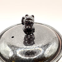 Kyusu Japanese Teapot - Lucky Cat Lid - 300ml - #387