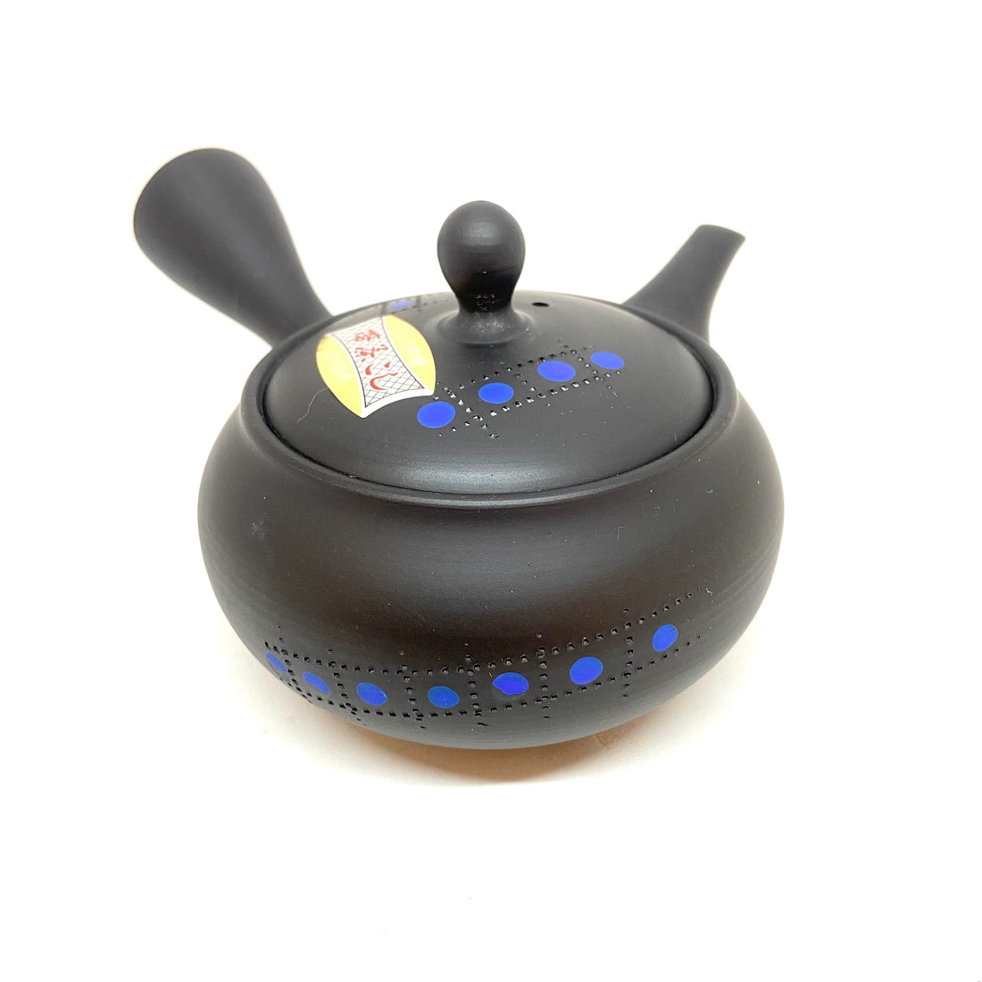 Kyusu Japanese Teapot - Blue Dots - 250ml - #517