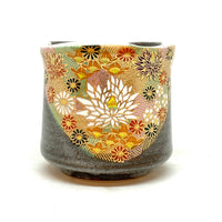 Japanese Tea Cup- Golden Chrysanthemums - 700