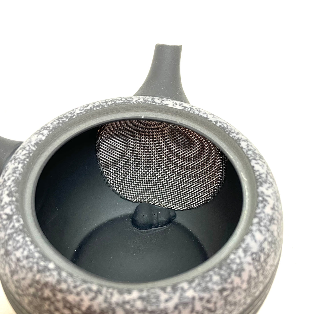 Kyusu Japanese Teapot - Purple Spatter - #865- 170ml
