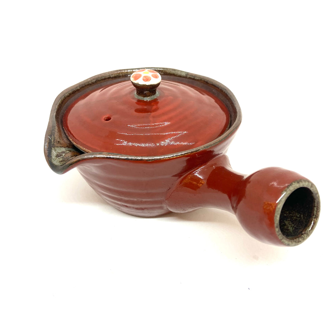 Kyusu Japanese Teapot - Shiboridashi - Plum Blossom - 310 ml- 4001