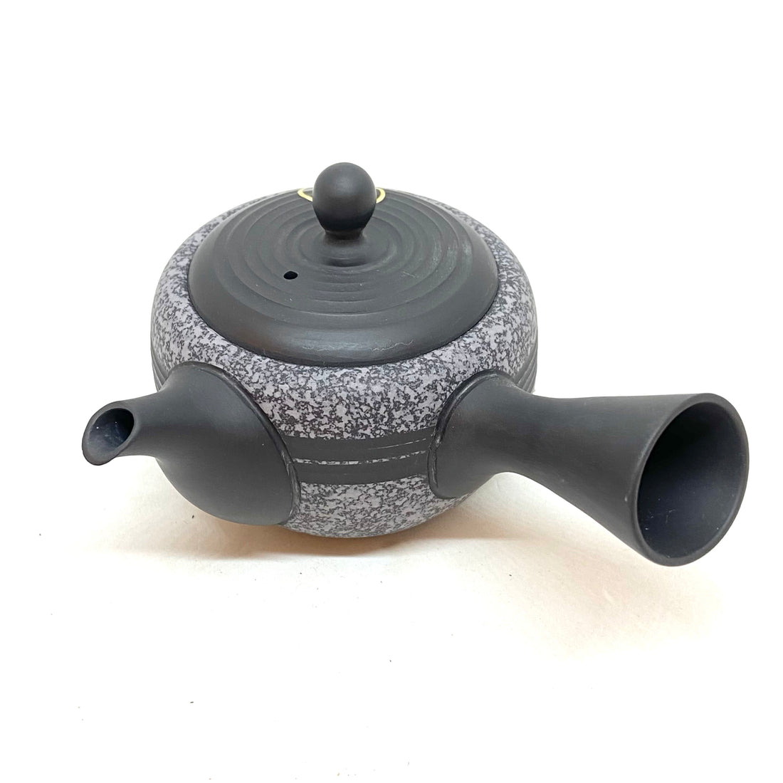 Kyusu Japanese Teapot - Purple Spatter - #865- 170ml