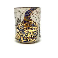 Japanese Tea Cup - Red and White Plum Blossoms - 703