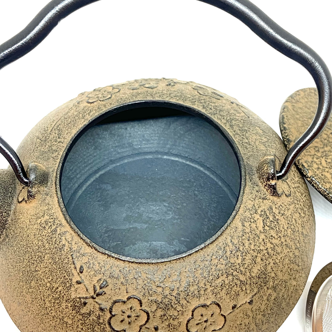 Cast Iron Teapot - Ume no Hana - Brown - 500ml - 888