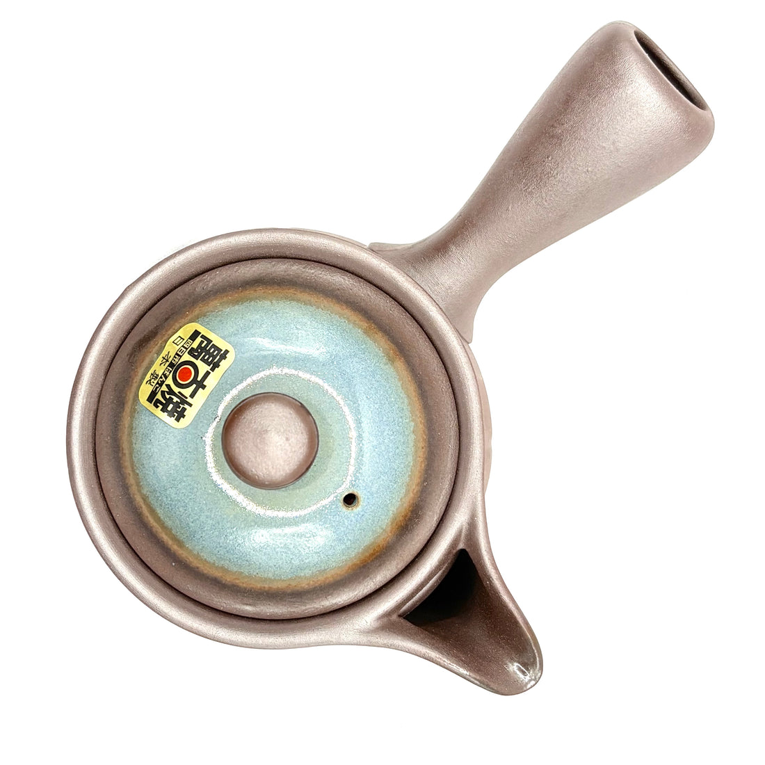 Kyusu Japanese Teapot - Banko Ware with Light Blue - 290ml #705