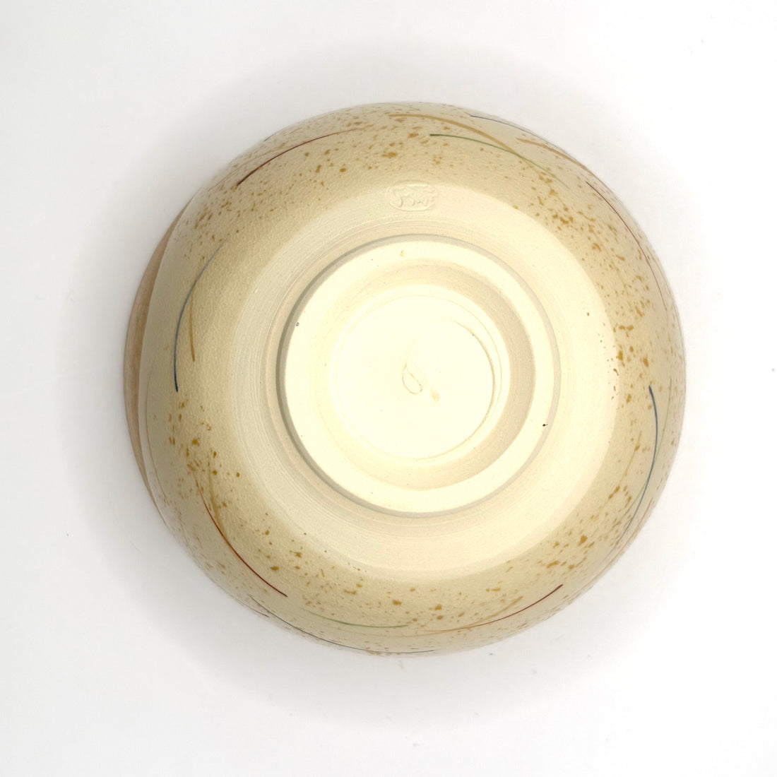 Matcha Bowl  -  Ninsei Moon and Pampas Grass - #750