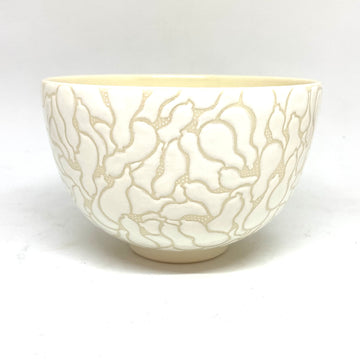 Matcha Bowl  - Hisago gourds - Kiyomizu ware - 113