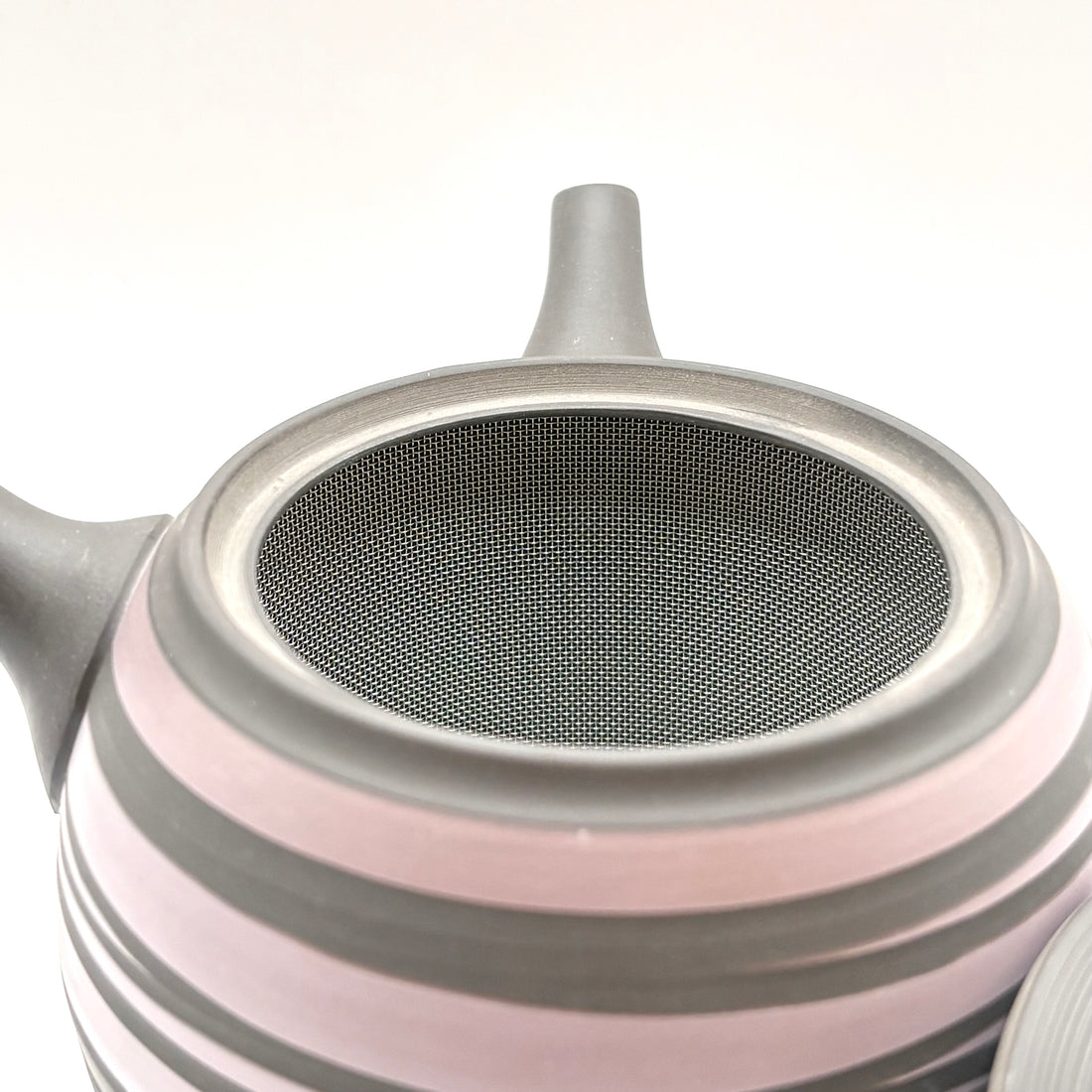 Kyusu Japanese Teapot - Purple Swirl - 640ml- #3010