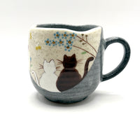 Japanese Tea Mug - Cats - #915