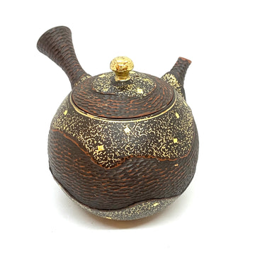 Kyusu Japanese Teapot - Kuroibushi Kinpaku by Yoshiki- #153 450ml