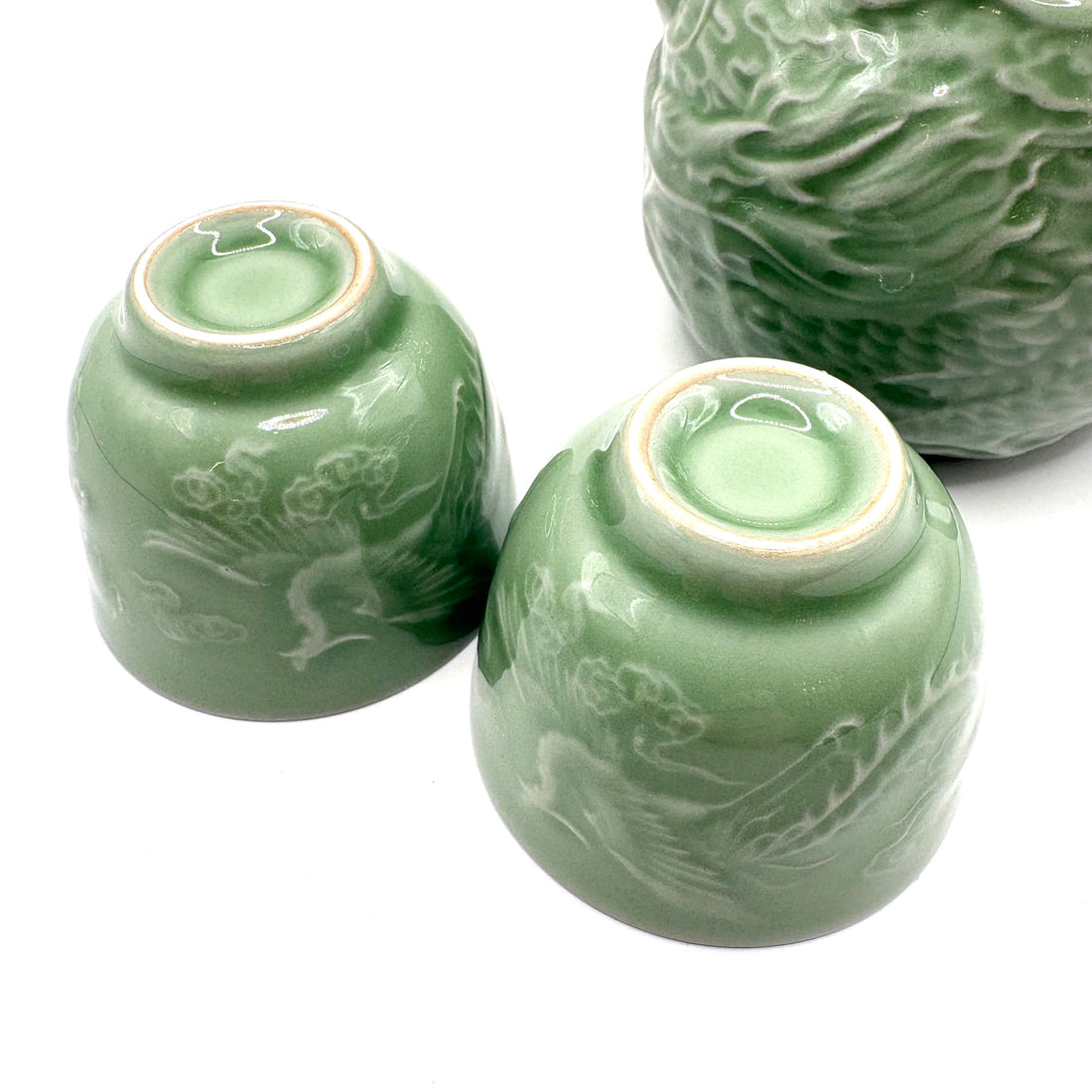 Tea Set - Three Pieces - Celadon