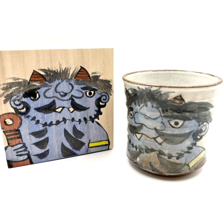 Japanese Tea Cup - Oni - 117