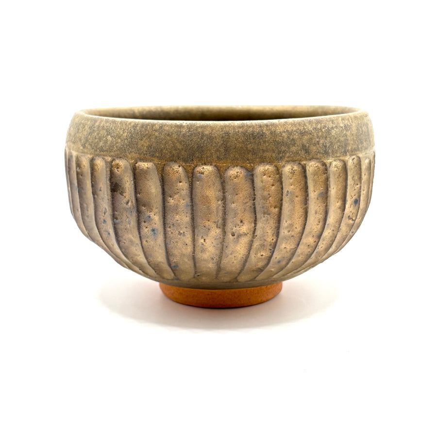 Matcha Bowl - Aged Bronze Glaze -  #494