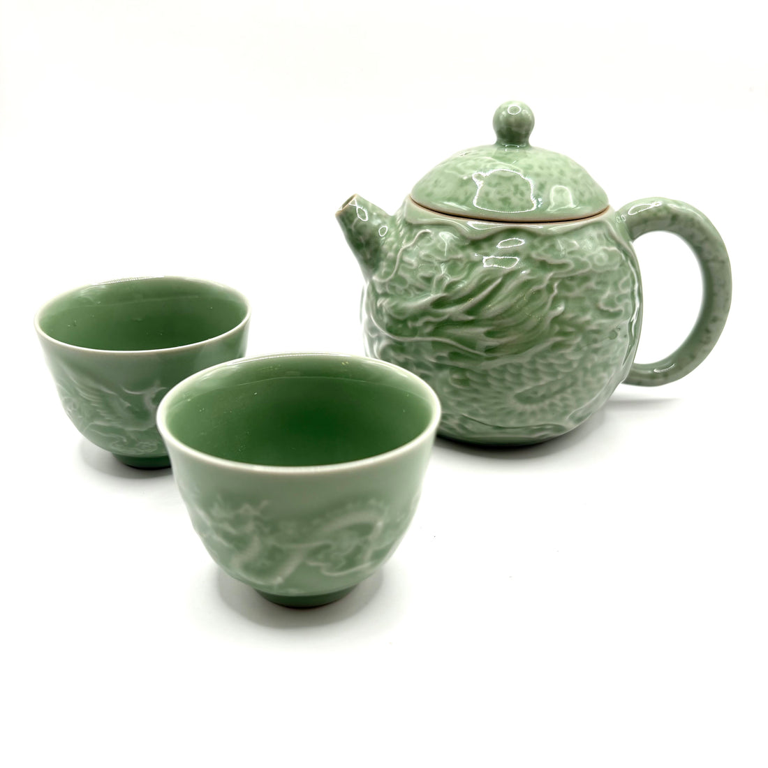 Tea Set - Three Pieces - Celadon