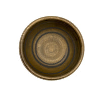 Matcha Bowl - Aged Bronze Glaze -  #494