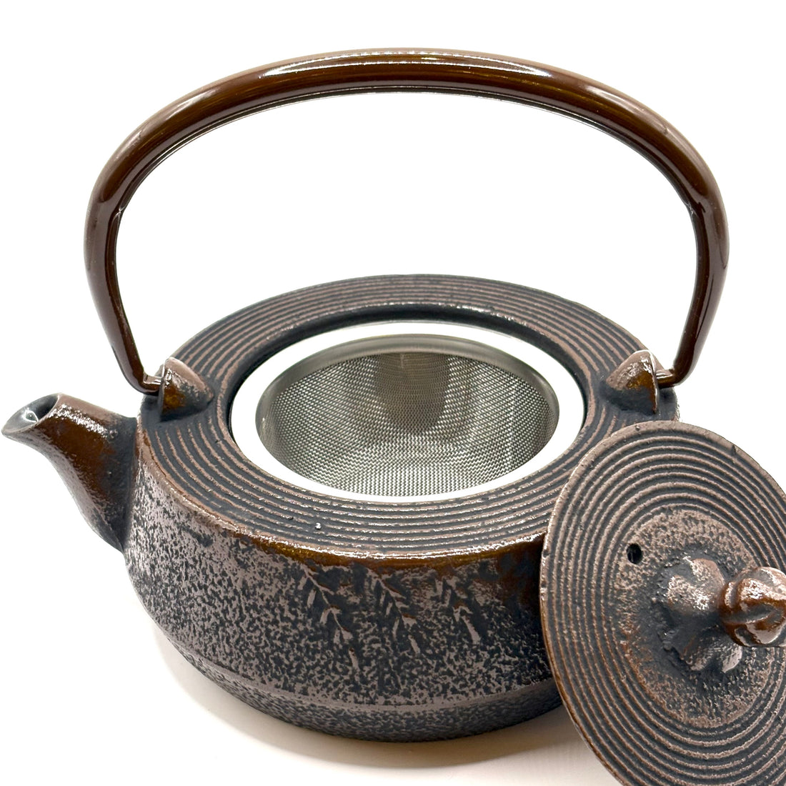 Cast Iron Teapot - Mini - Willow Leaves - 300ml - #427