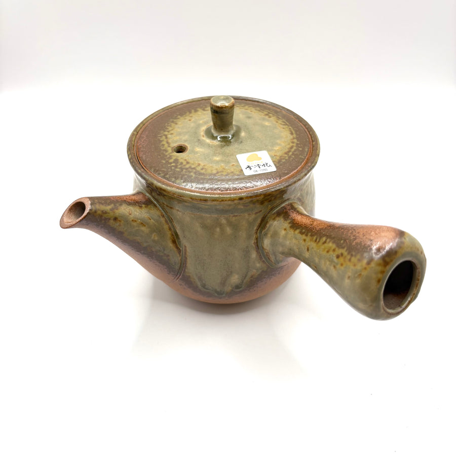 Kyusu Japanese Teapot -  Ash Glaze - 350ml - #237