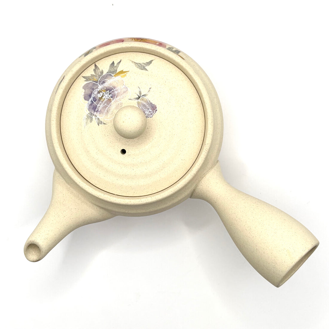 Kyusu Japanese Teapot -  Peonies - 350ml - #3043
