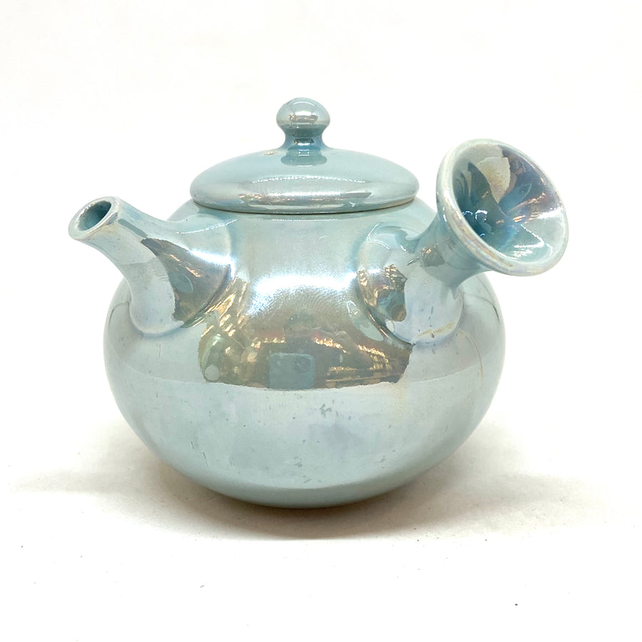 Kyusu Japanese Teapot - Blue Pearl - 130ml  - #39