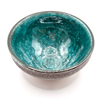 Matcha Bowl  - Teal - Tenmoku - #1520
