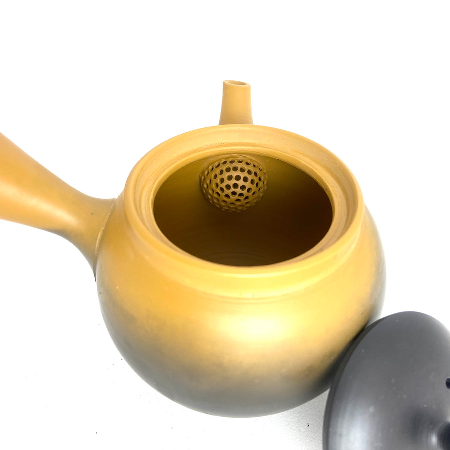Kyusu Japanese Teapot - Ochre Yohen - 210ml - #53