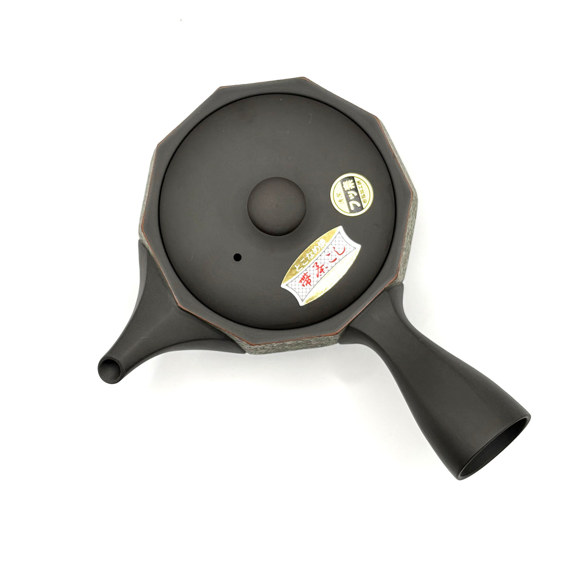 Kyusu Japanese Teapot -  Green  Decagon- 350ml - #538