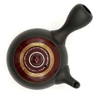 Kyusu Japanese Teapot - Red and Gold - 200ml- #116