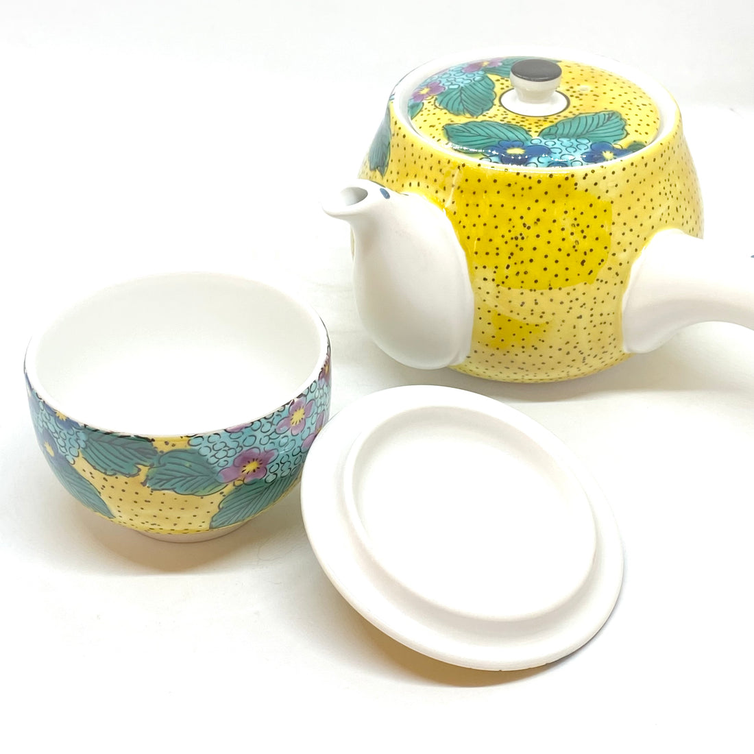 Japanese Tea Set - Six Pieces - Ajisai