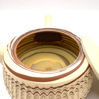 Kyusu Japanese Teapot - Nerikomi - Marbled - 260ml- #3010