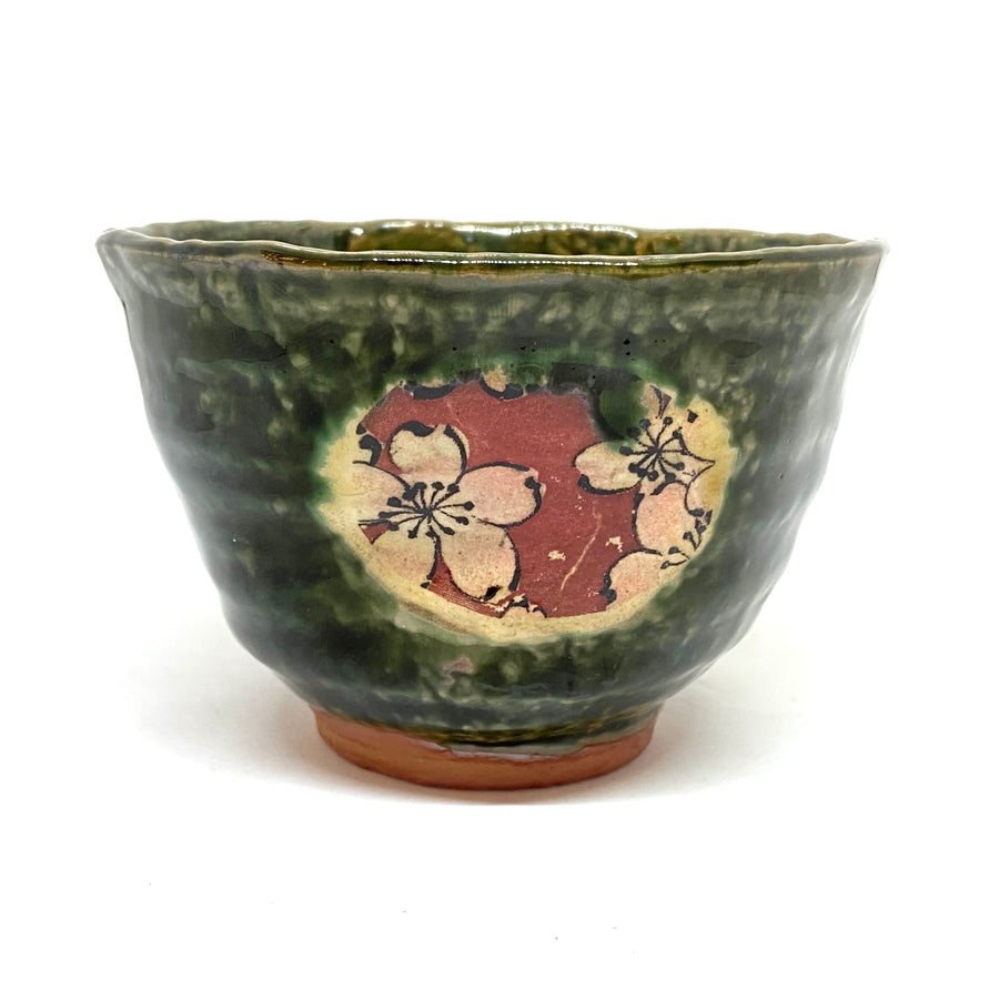 Japanese Tea Cup - Oribe Sakura