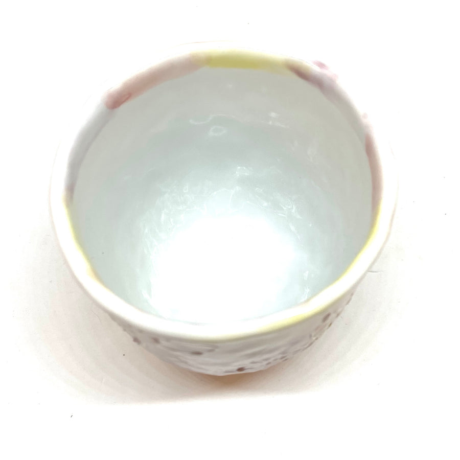 Japanese Tea Cup - Floral Sunrise